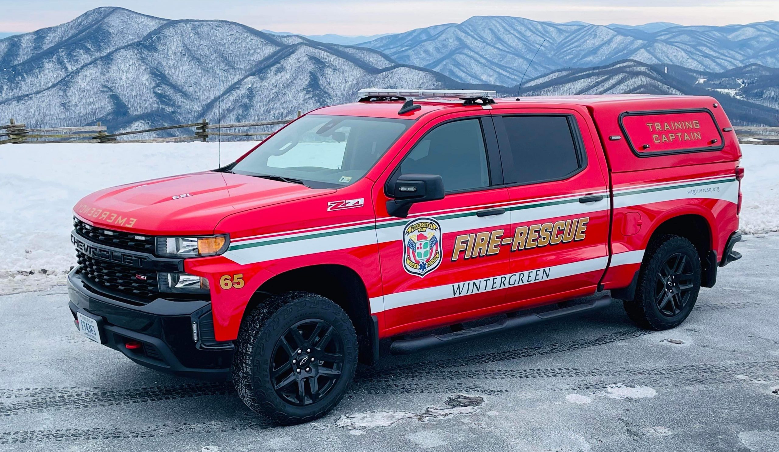 Wintergreen Fire and Rescue – 2020 Silverado Trail Boss – Full Build Installation
